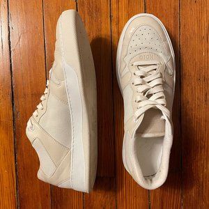White Leather Sneakers - Koio Collective